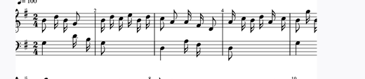 3. Satz aus der Sonate in G-Dur 피아노 악보 미리보기
