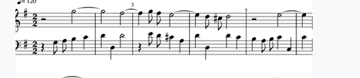 Goldberg Variations - 18 피아노 악보 미리보기