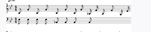 Cantata “Actus Tragicus” 피아노 악보 미리보기