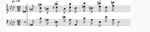 에튀드 Op.10 No.10 Ab장조 (쇼팽) 피아노 악보 미리보기