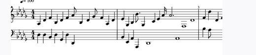 Consolation, S.172 No.4 피아노 악보 미리보기