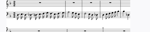 Die Kunst der Fuge, Contrapunctus XIII - Canon alla Duodecima 피아노 악보 미리보기