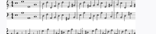 Fantasia BWV 944 피아노 악보 미리보기