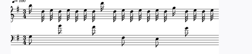 Goldberg Variations - 28 피아노 악보 미리보기