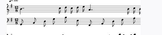 Goldberg Variations - 3 피아노 악보 미리보기