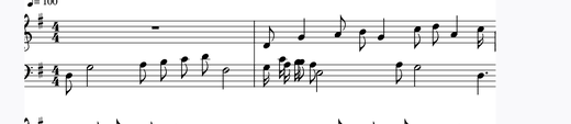 Goldberg Variations - 30 피아노 악보 미리보기