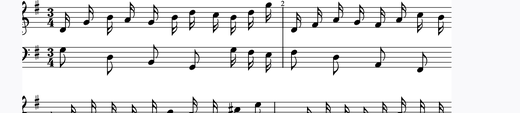 Goldberg Variations - 8 피아노 악보 미리보기