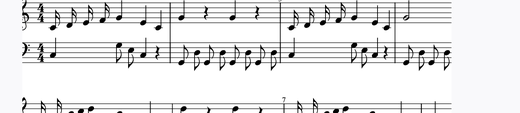 쿨라우 소나티네 Op.55 No.1 1악장 피아노 악보 미리보기