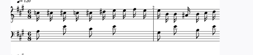 Sonate Opus KV 331 - Variation 4 피아노 악보 미리보기