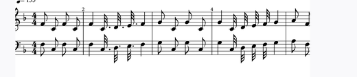 Notte e giorno (Don Giovanni) 피아노 악보 미리보기