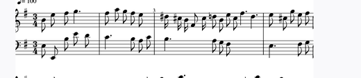 Sinfonia 7 피아노 악보 미리보기