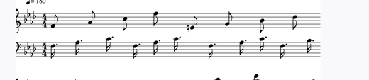 Sonata No. 1 (4th Movement: Prestissimo) 피아노 악보 미리보기