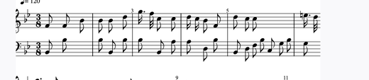 The Countess of Farnham's Waltz 피아노 악보 미리보기