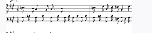 Traditioner af Swenska Folk-Dansar, 1st part, nr 10 피아노 악보 미리보기