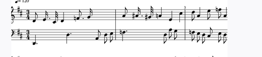 Traditioner af Swenska Folk-Dansar, 1st part, nr 12 피아노 악보 미리보기