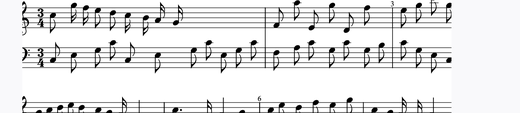 Traditioner af Swenska Folk-Dansar, 1st part, nr 31 피아노 악보 미리보기
