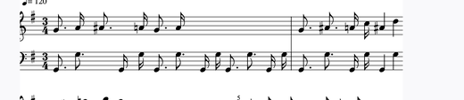 Traditioner af Swenska Folk-Dansar, 1st part, nr 7 피아노 악보 미리보기