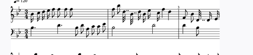 Traditioner af Swenska Folk-Dansar, 3rd part, nr 21 피아노 악보 미리보기