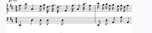 Traditioner af Swenska Folk-Dansar, 3rd part, nr 34 피아노 악보 미리보기