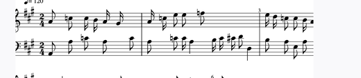 Traditioner af Swenska Folk-Dansar, 3rd part, nr 8 피아노 악보 미리보기