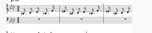 Trois Nouvelles Etudes, No. 1 F Minor 피아노 악보 미리보기